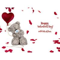 3D Holographic All Of Me to You Bear Valentine's Day Card Extra Image 1 Preview